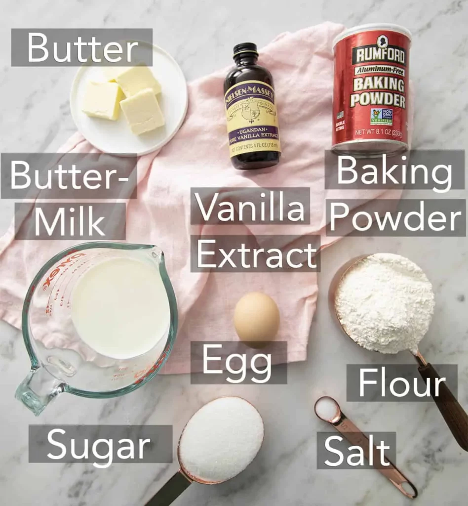 Pancake recipe ingredients